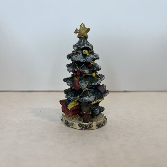 Novelino Pewter Gift Lot of 3 Christmas Church Santa Tree Figure Holiday 2.5" - Picture 10 of 16